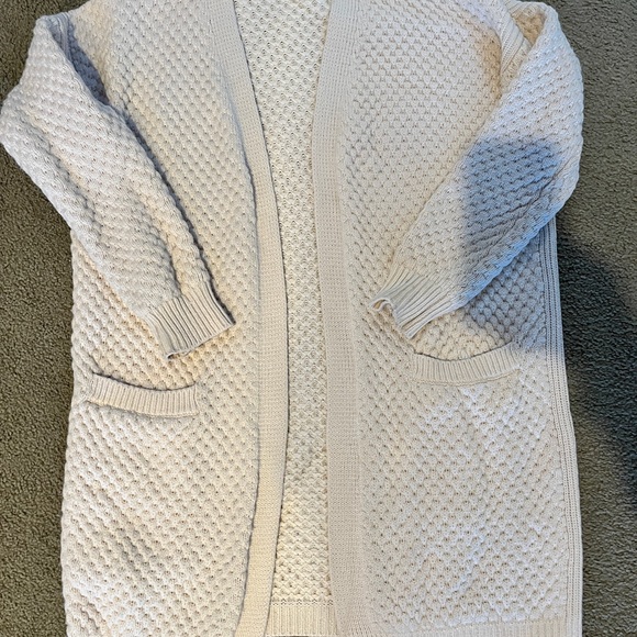 VINCE honeycomb cardigan / size Small - Picture 4 of 5